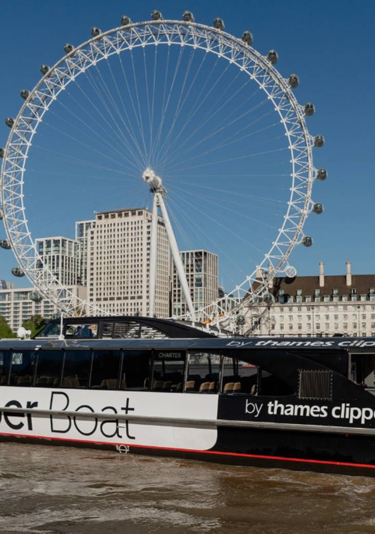 Uber Thames Clipper IWM Venues London Eye
